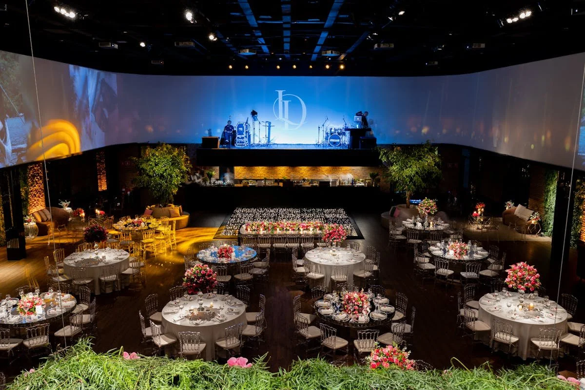A venue ready for a catering event
