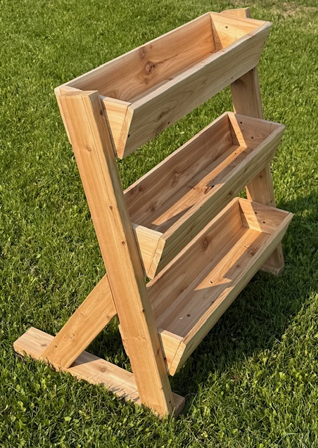 Cedar 3 Tier Planter