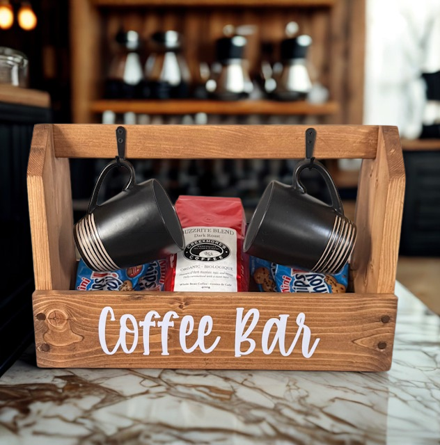 Portable Caddy - Coffee Bar