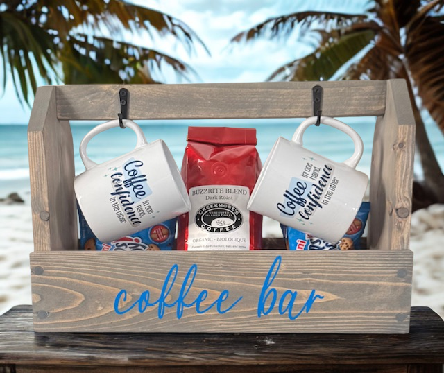 Portable Caddy - Coffee Bar