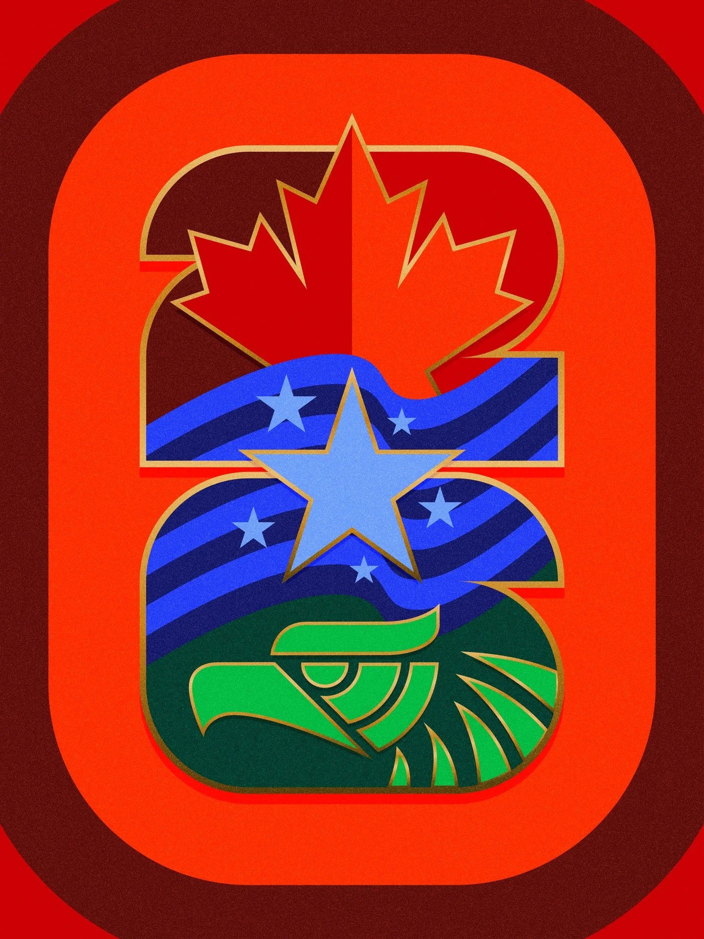 FIFA 26 World Cup Poster 🇨🇦 

#worldiedesign #worldcupposter #fifaworldcup