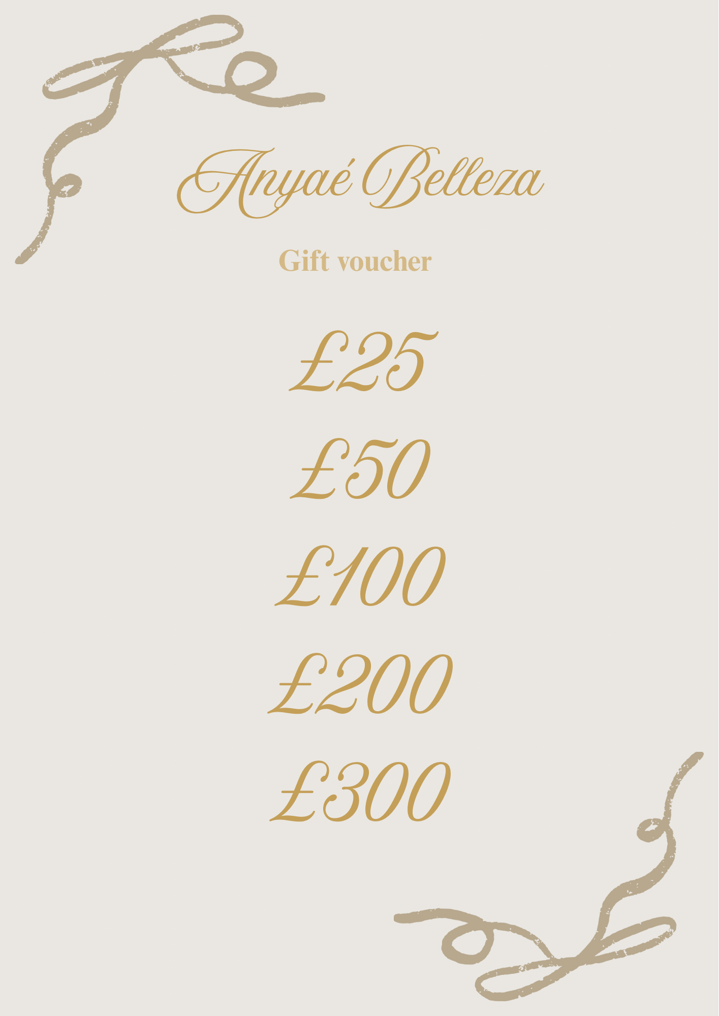Prom dress vouchers