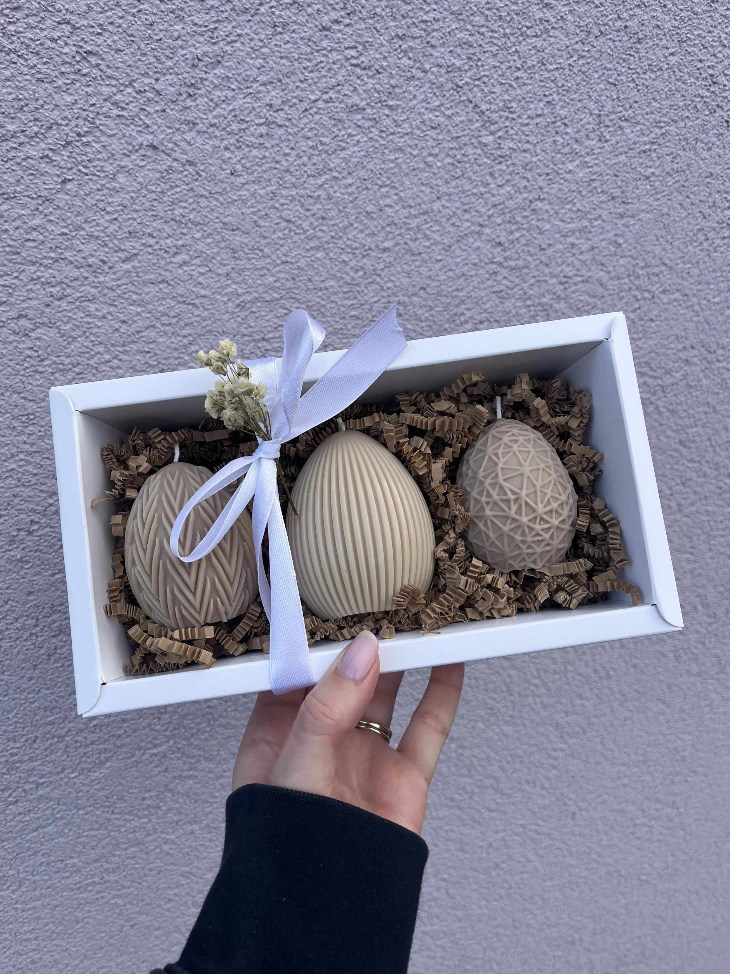 Beige Easter Eggs