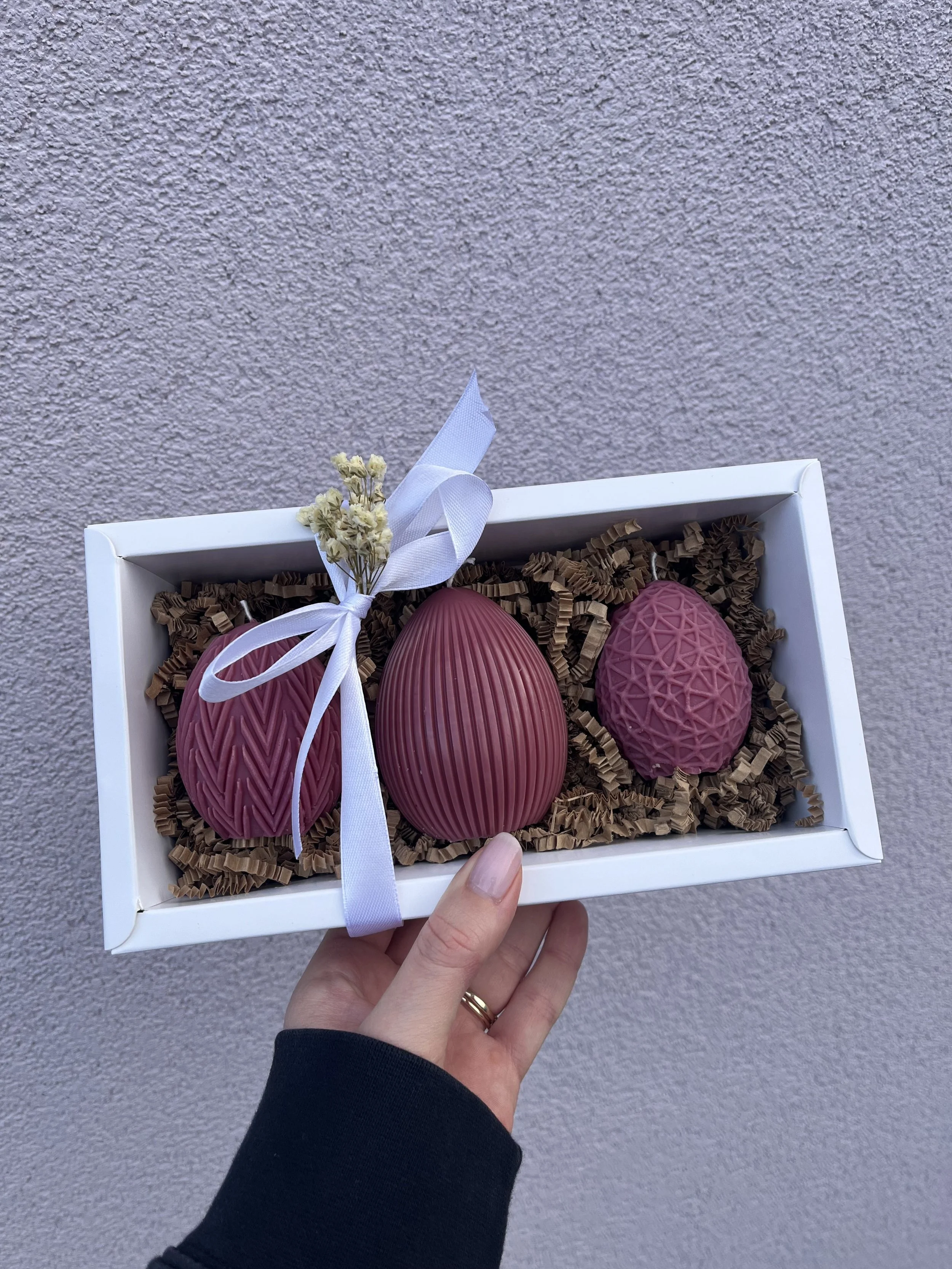 Cherry Red Easter Eggs