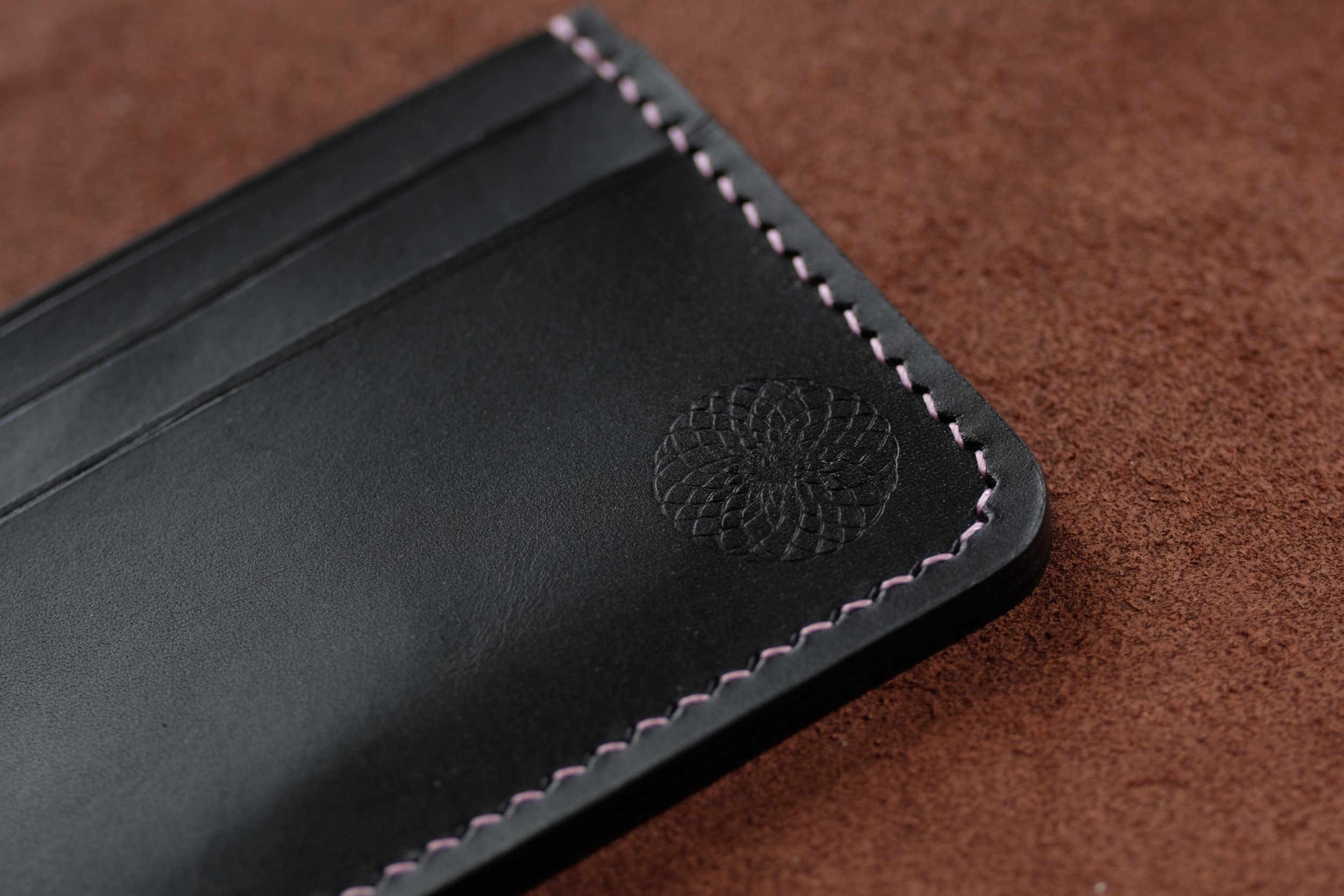 Ready-to-Ship: Black Buttero Card Wallet