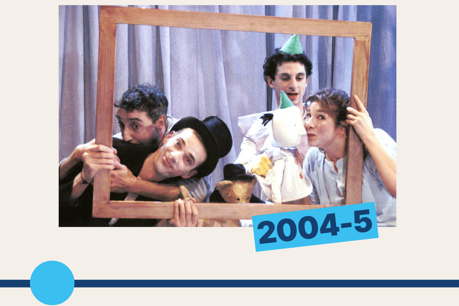 2004-2005: Actors performing in Clown