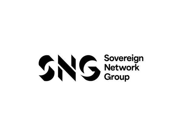 Sovereign Network Group logo - capitals 'SNG' on the left and 'Sovereign Network Group written in black on the right.