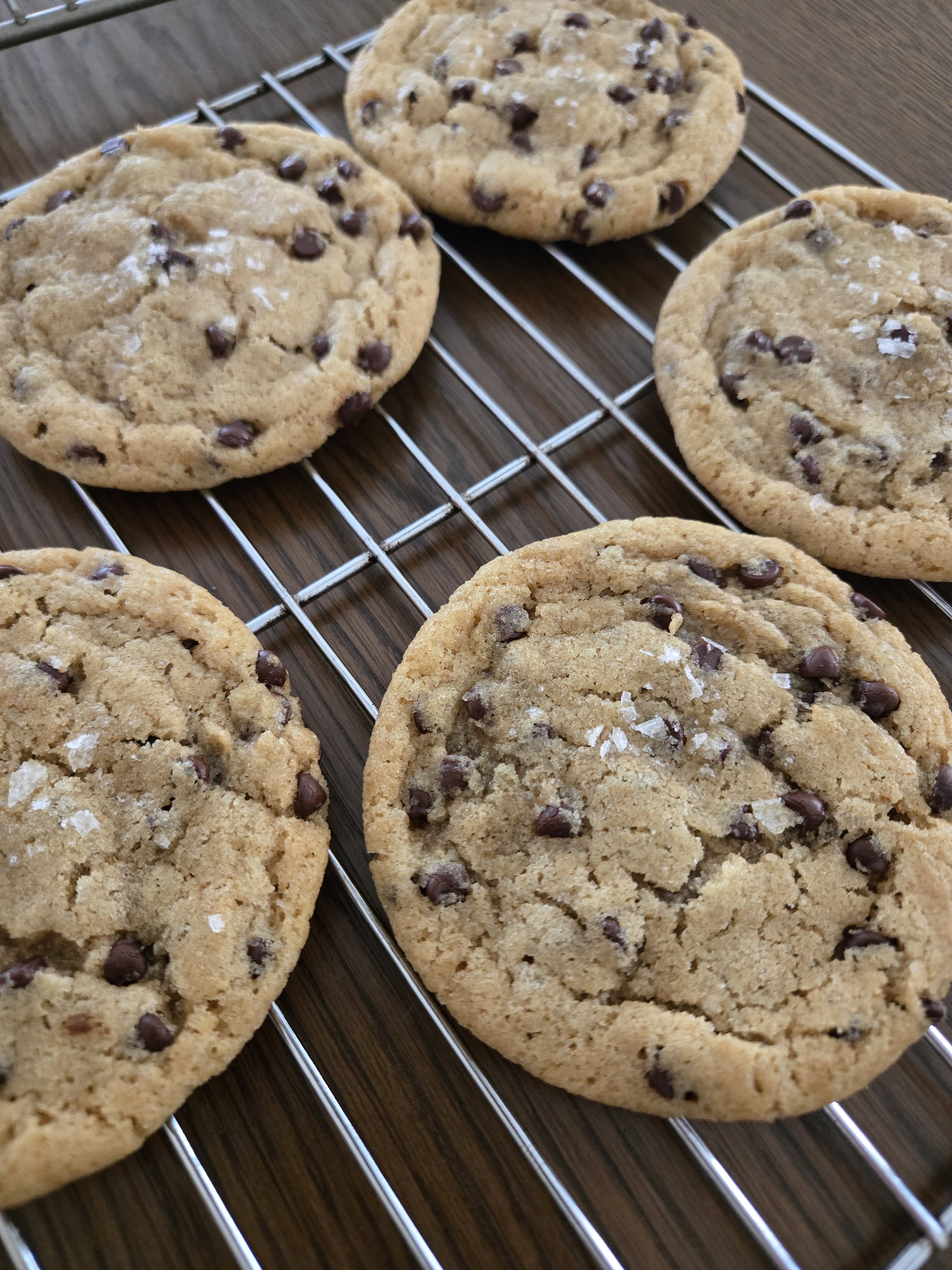 April 2026 Vegan Salted Chocolate Chip Cookies