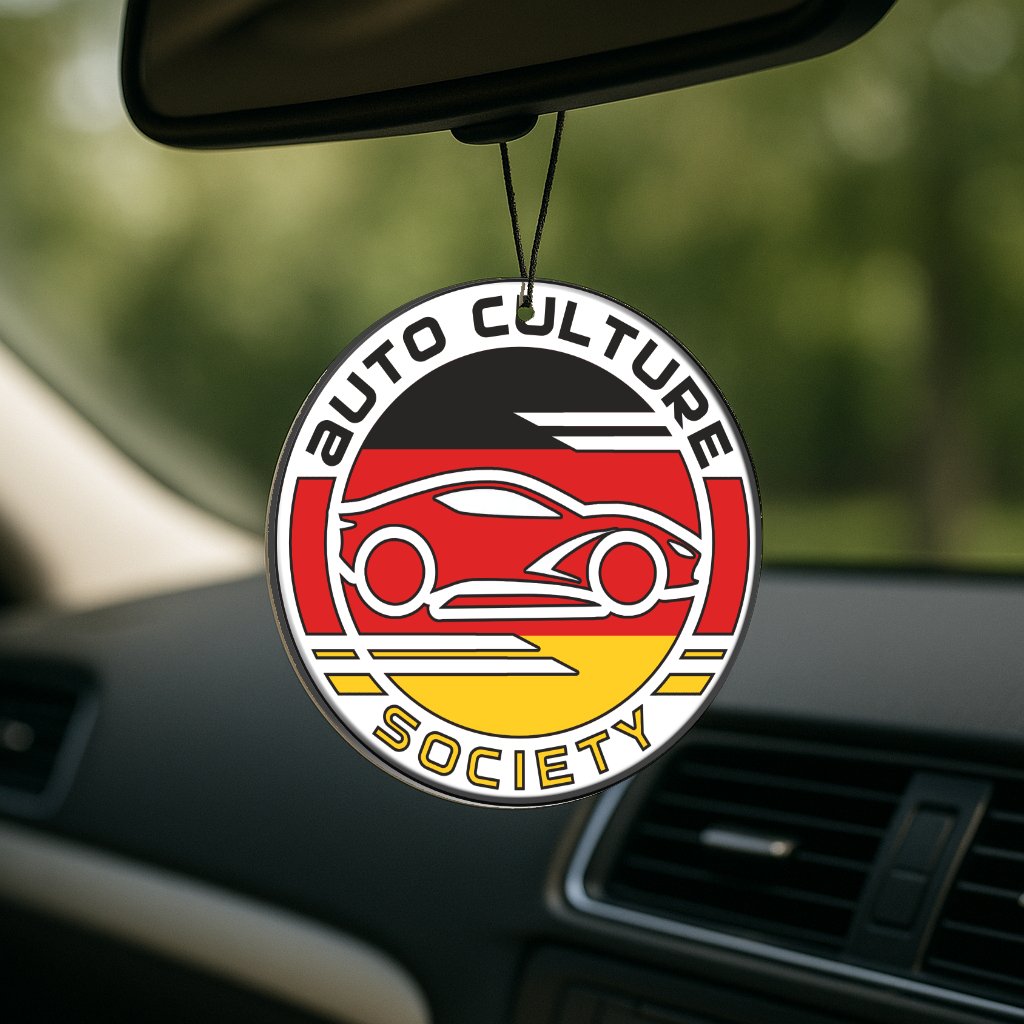 Auto Culture Society German Edition Air Freshener, New Car Scent, 6.5 cm x 50 Units