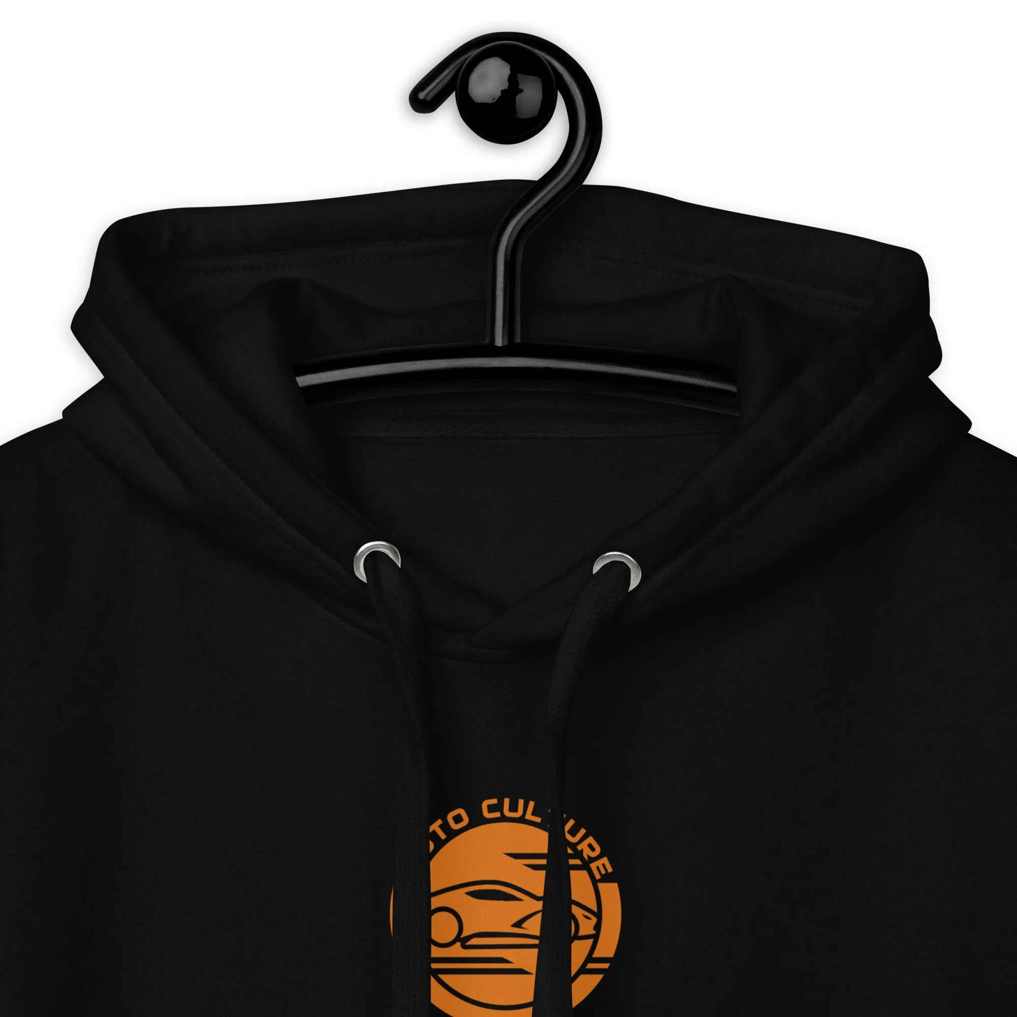Auto Culture Union Jack Orange Racing Unisex Hoodie