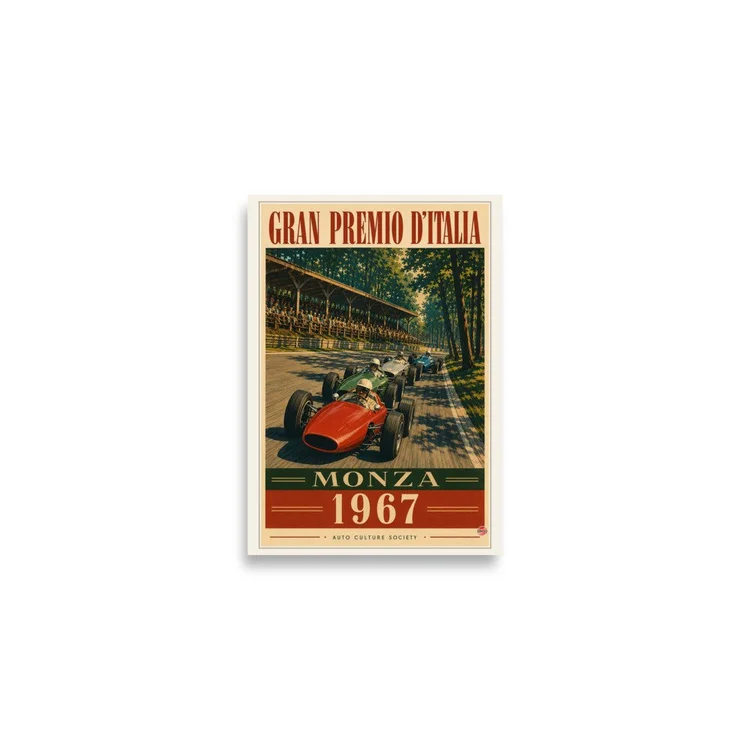Monza 1967, art print