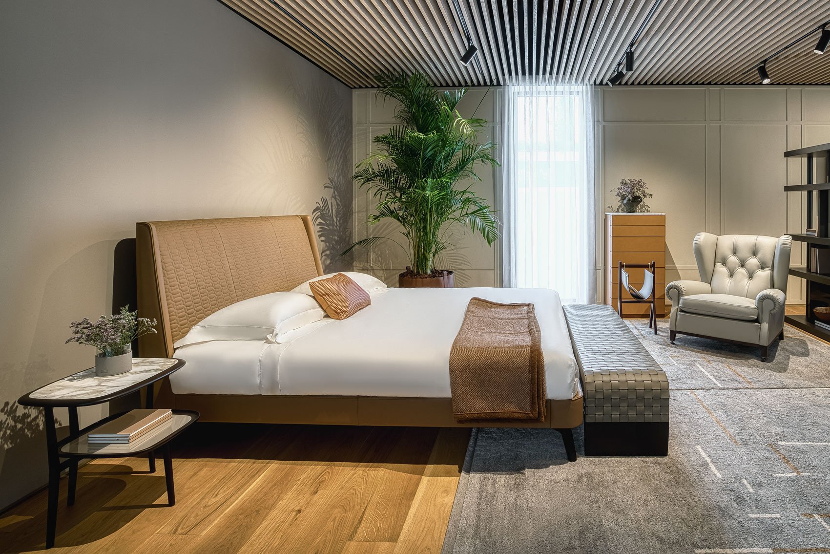 Luxury furniture showroom photography featuring premium interiors, bespoke furniture collections, and sophisticated retail spaces.