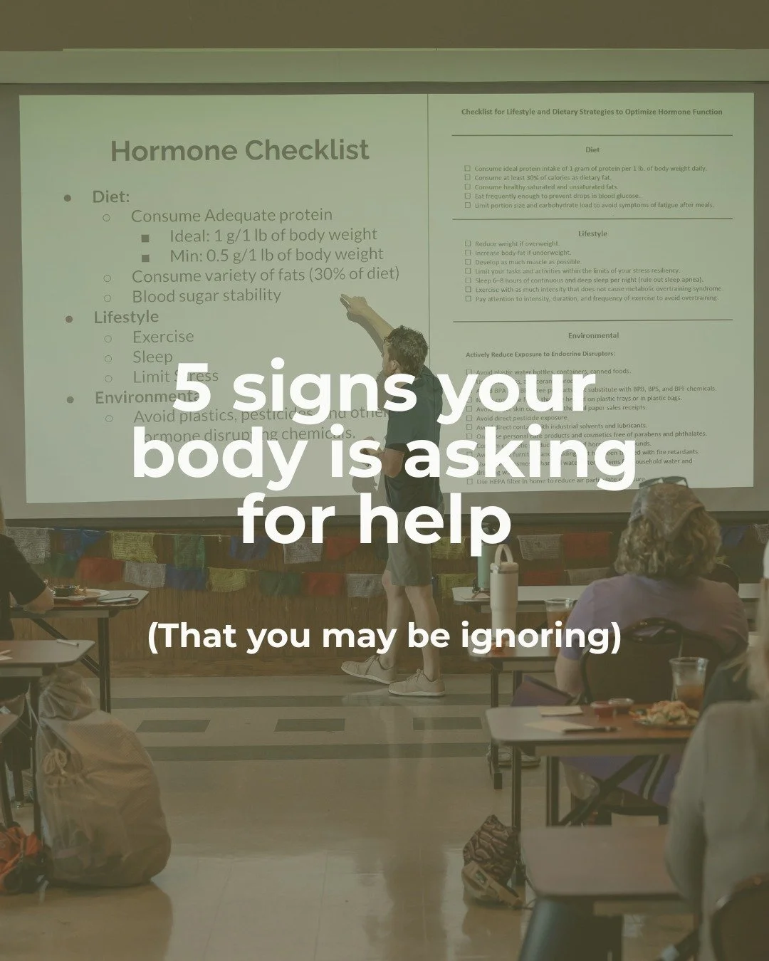⬆️ Swipe through.

"I'm just a bad sleeper." "My stomach has always been sensitive." "I'm probably just stressed."

I hear some version of these in almost every new patient consultation. And I understand why... because w
