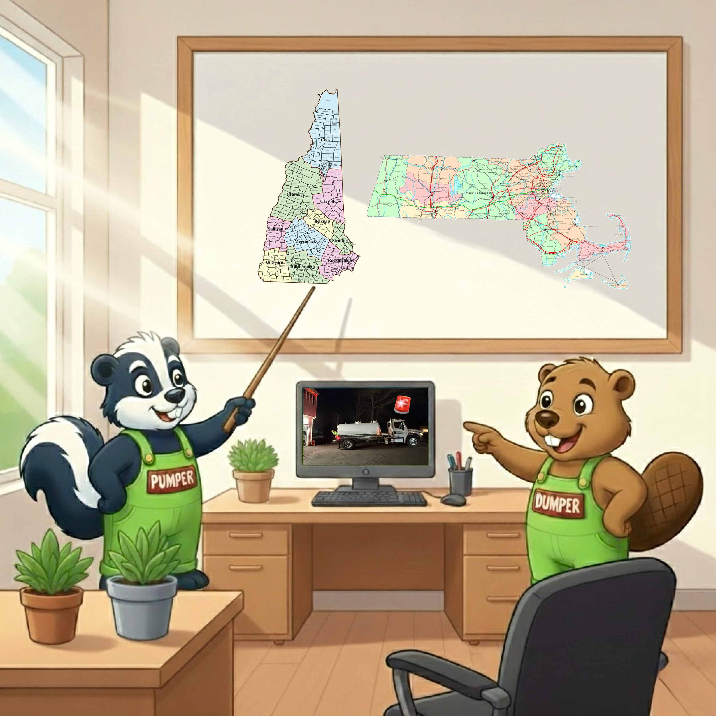 Waste Warriors provides residential septic services and emergency septic services to New Hampshire and Massachusetts.