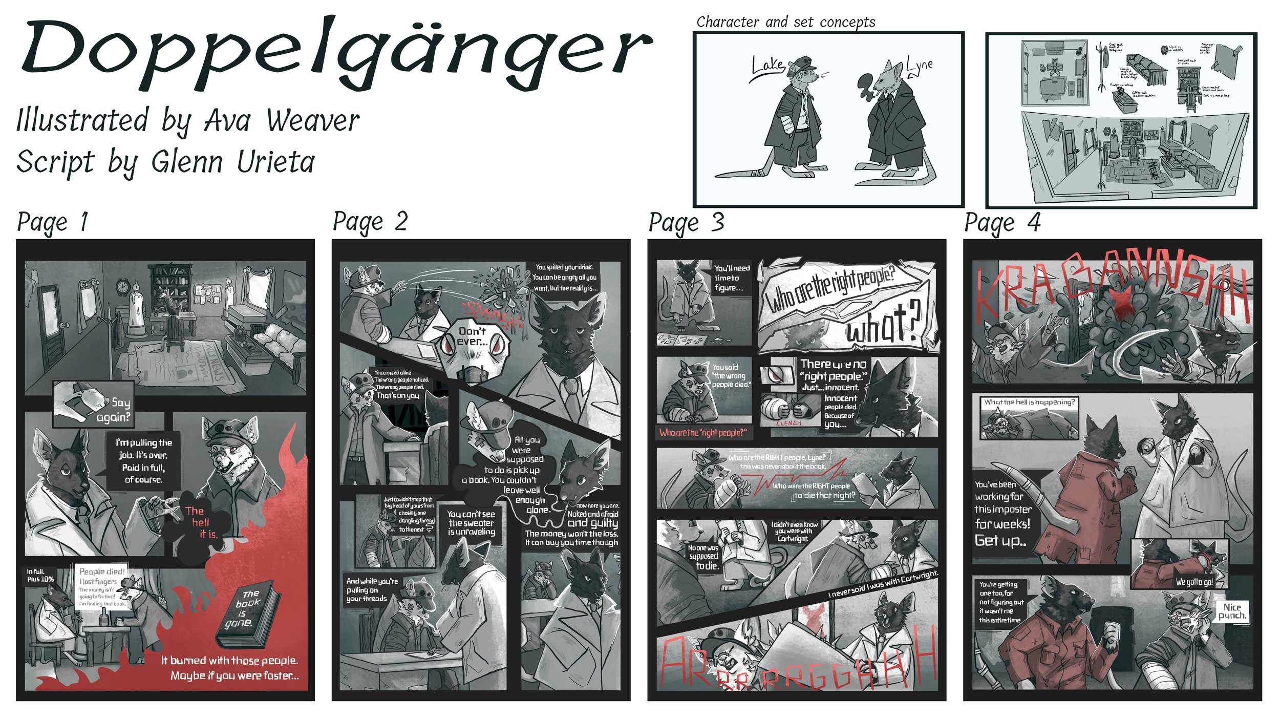 "Doppelgänger" Comic project