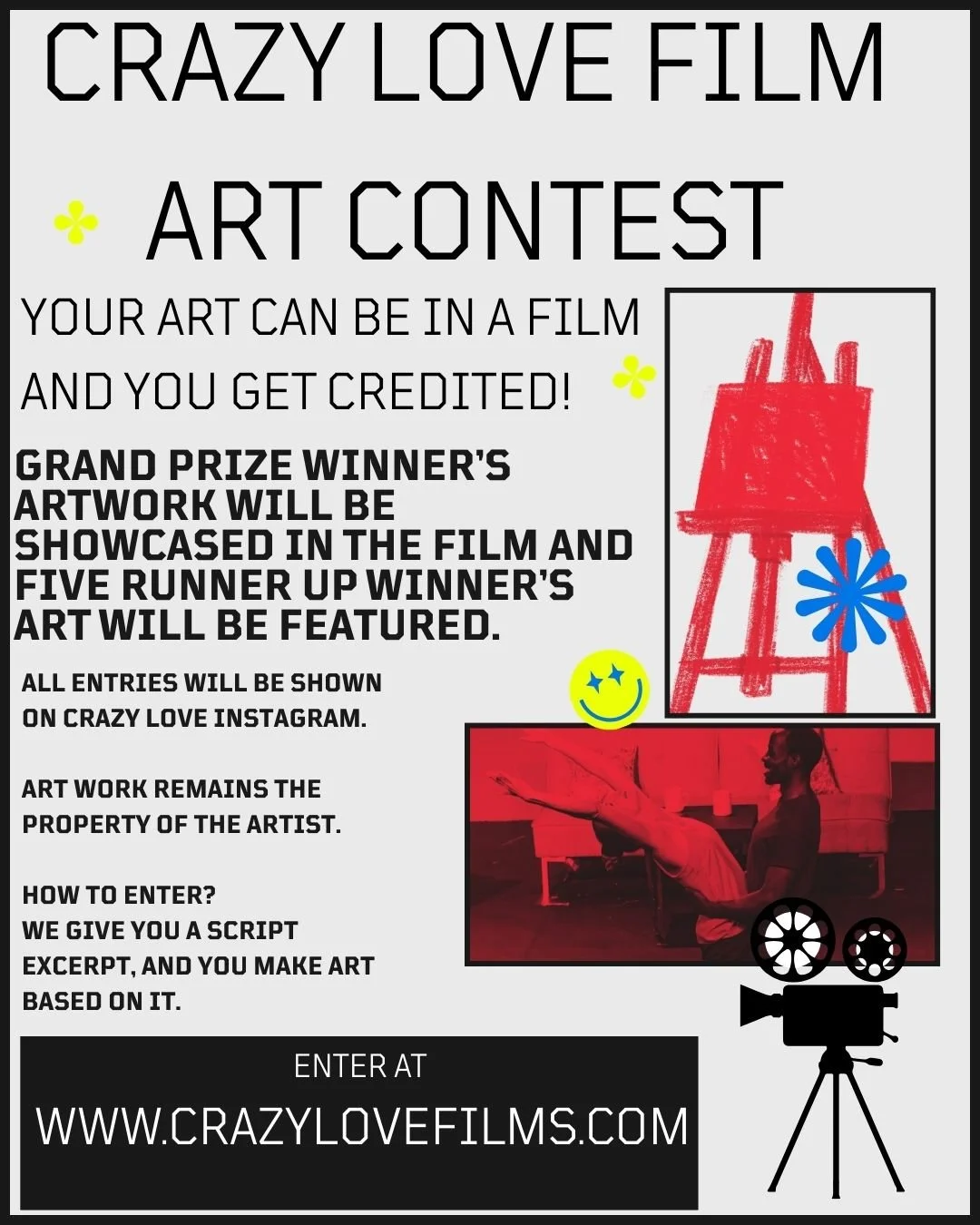 CRAZY LOVE ARTWORK COMPETITION