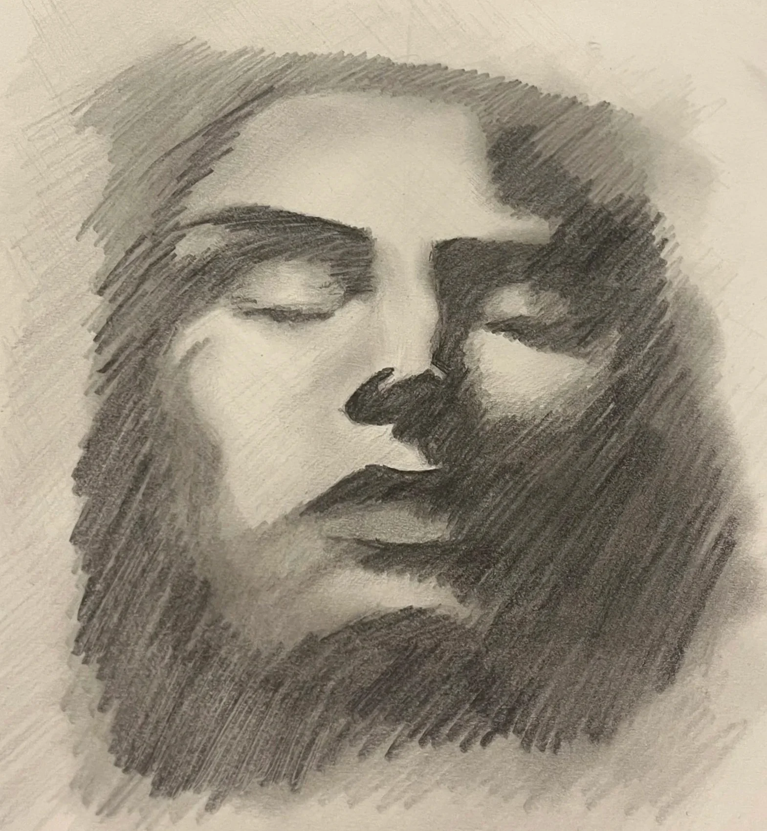 Portrait Sketch, Graphite