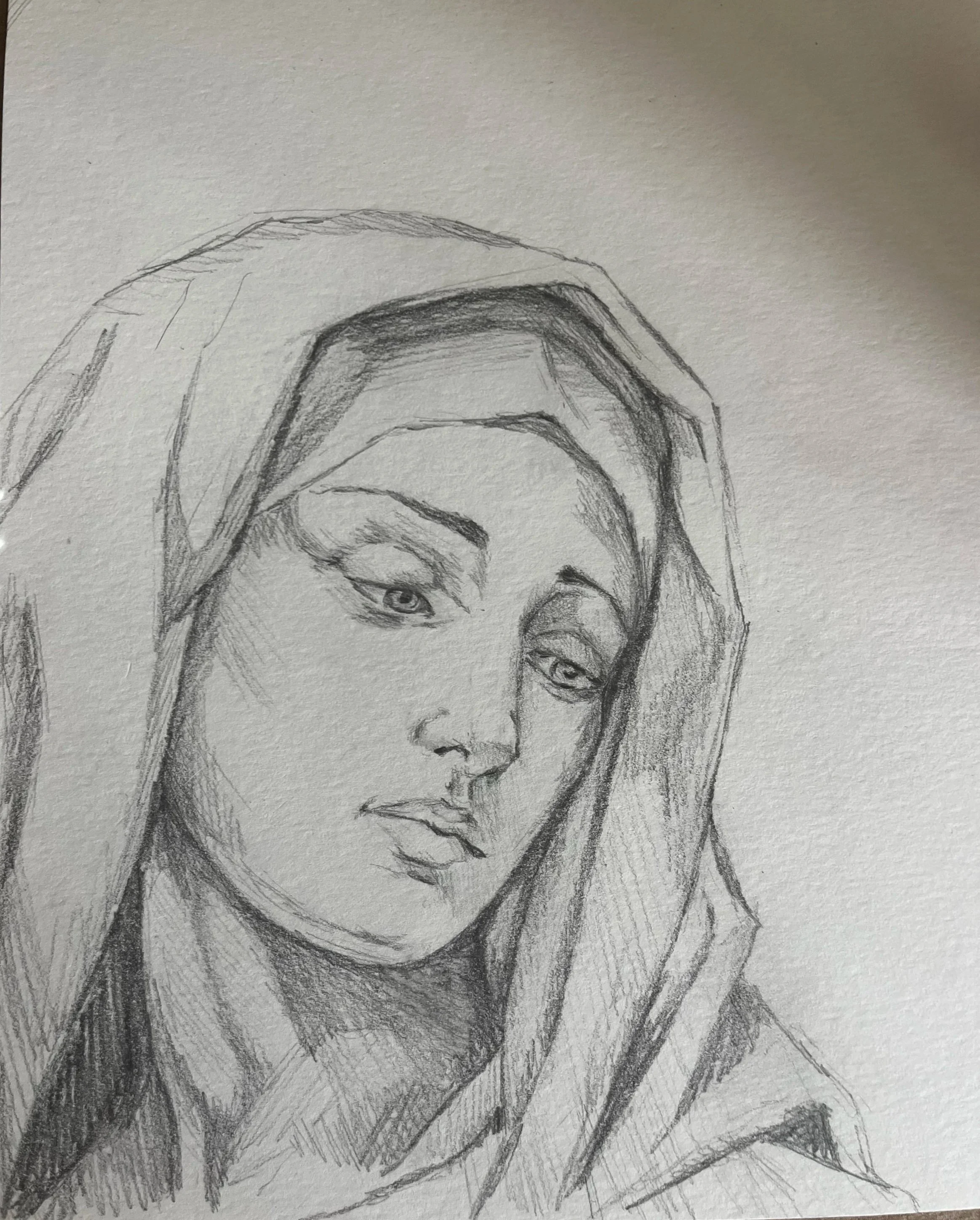 Commission Piece, Saint Mary