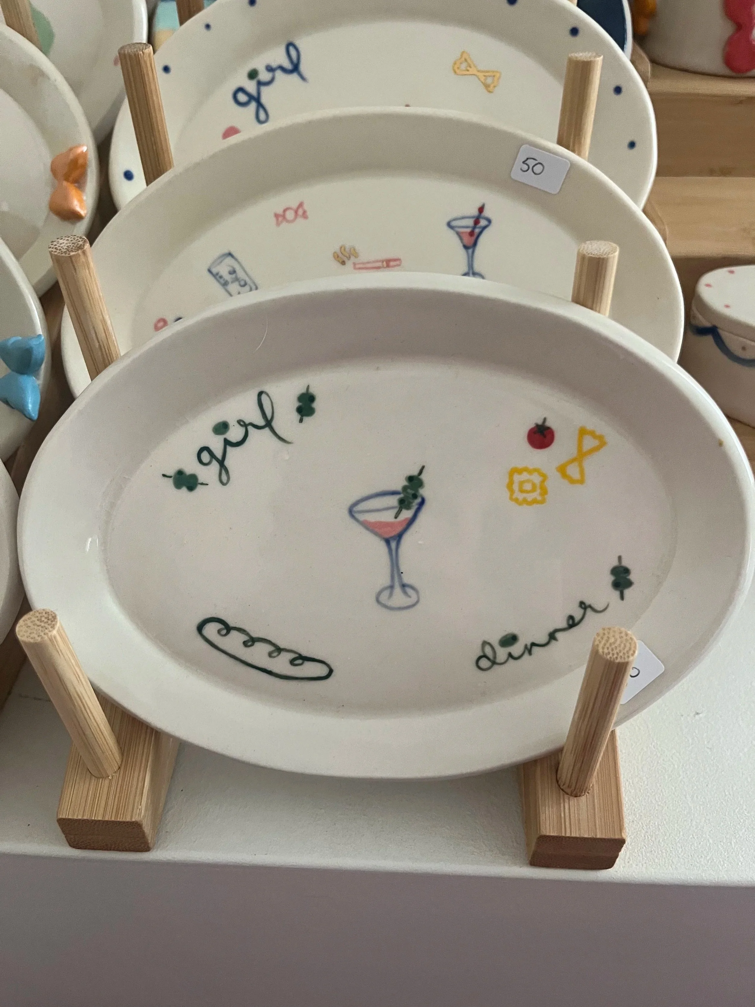 trinket dishes / small plates