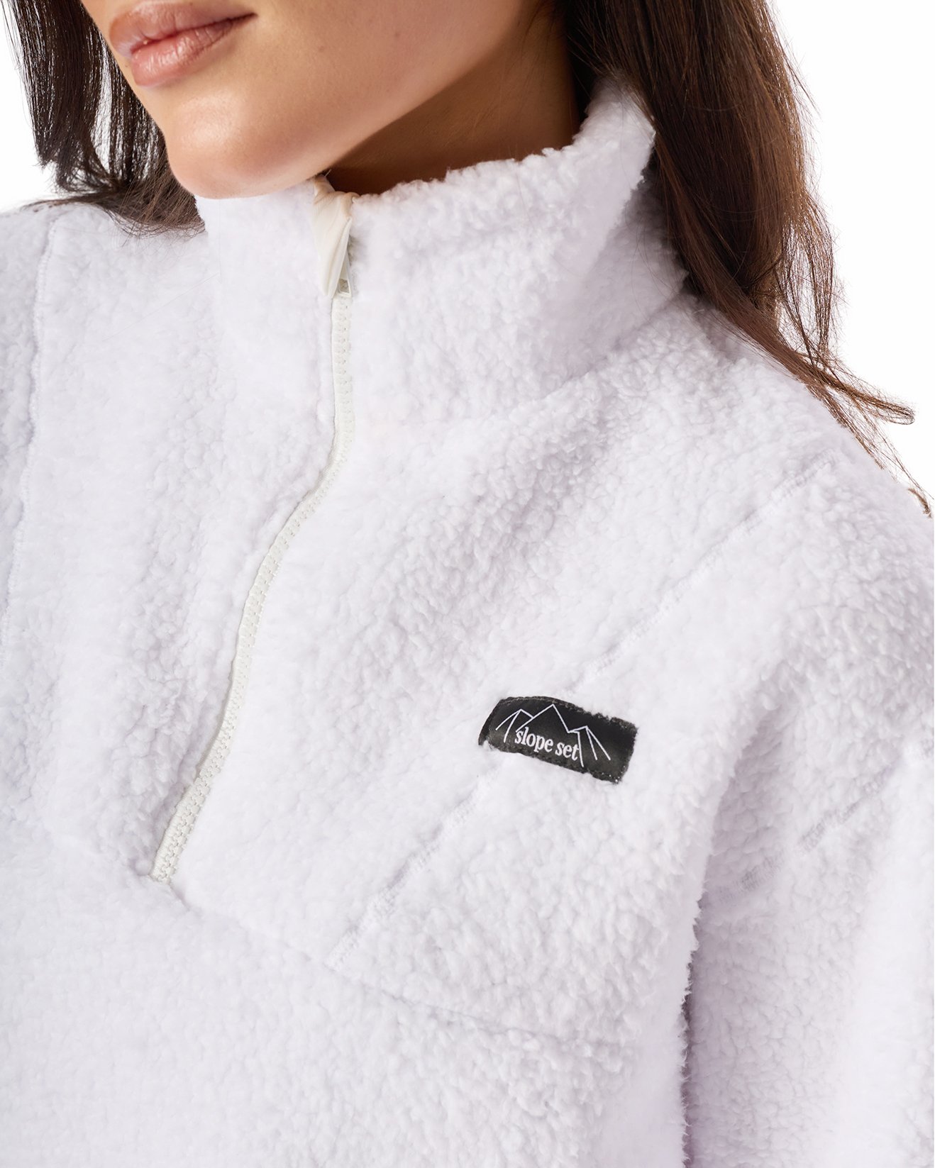 Alpine Fleece - White
