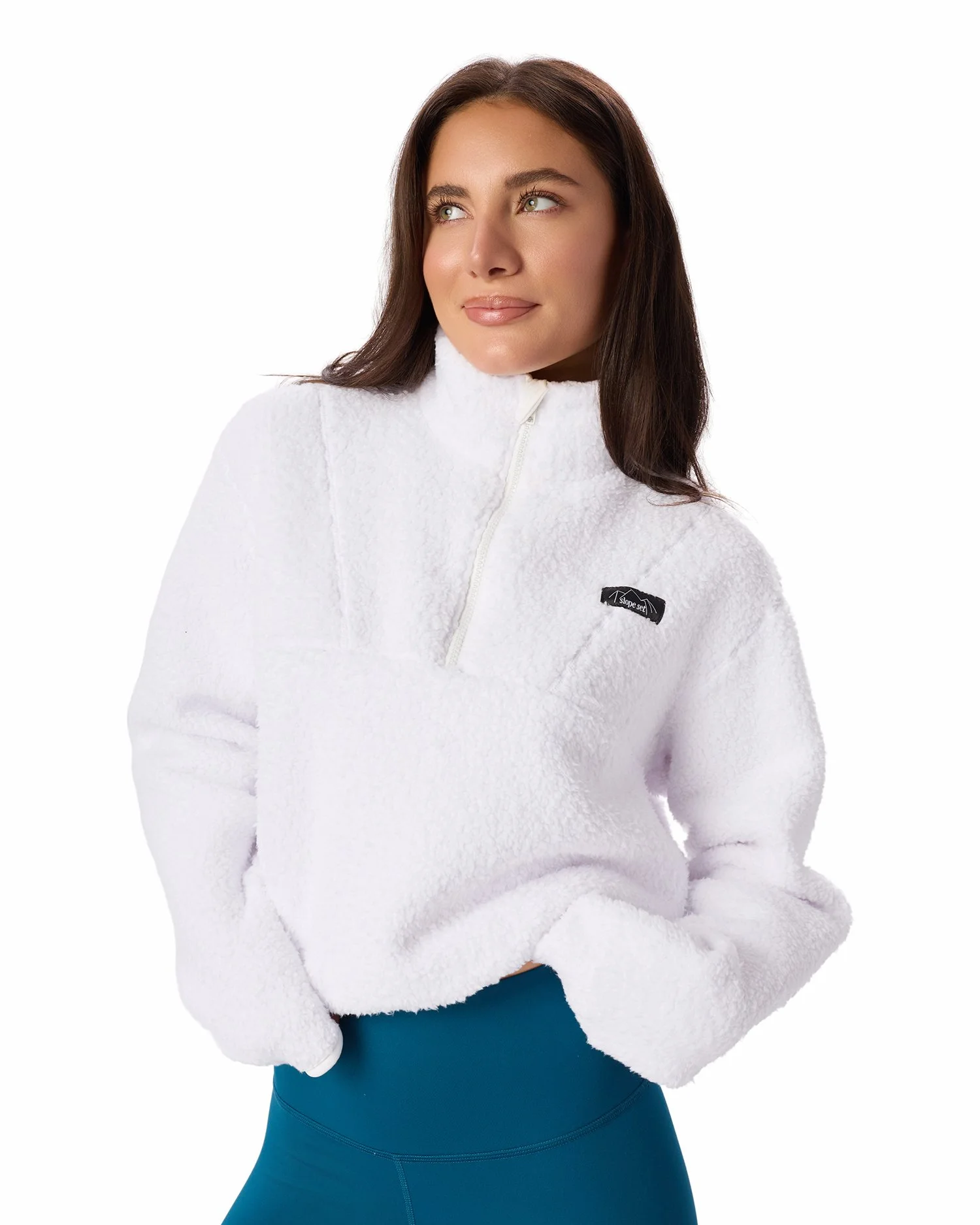 Alpine Fleece - White