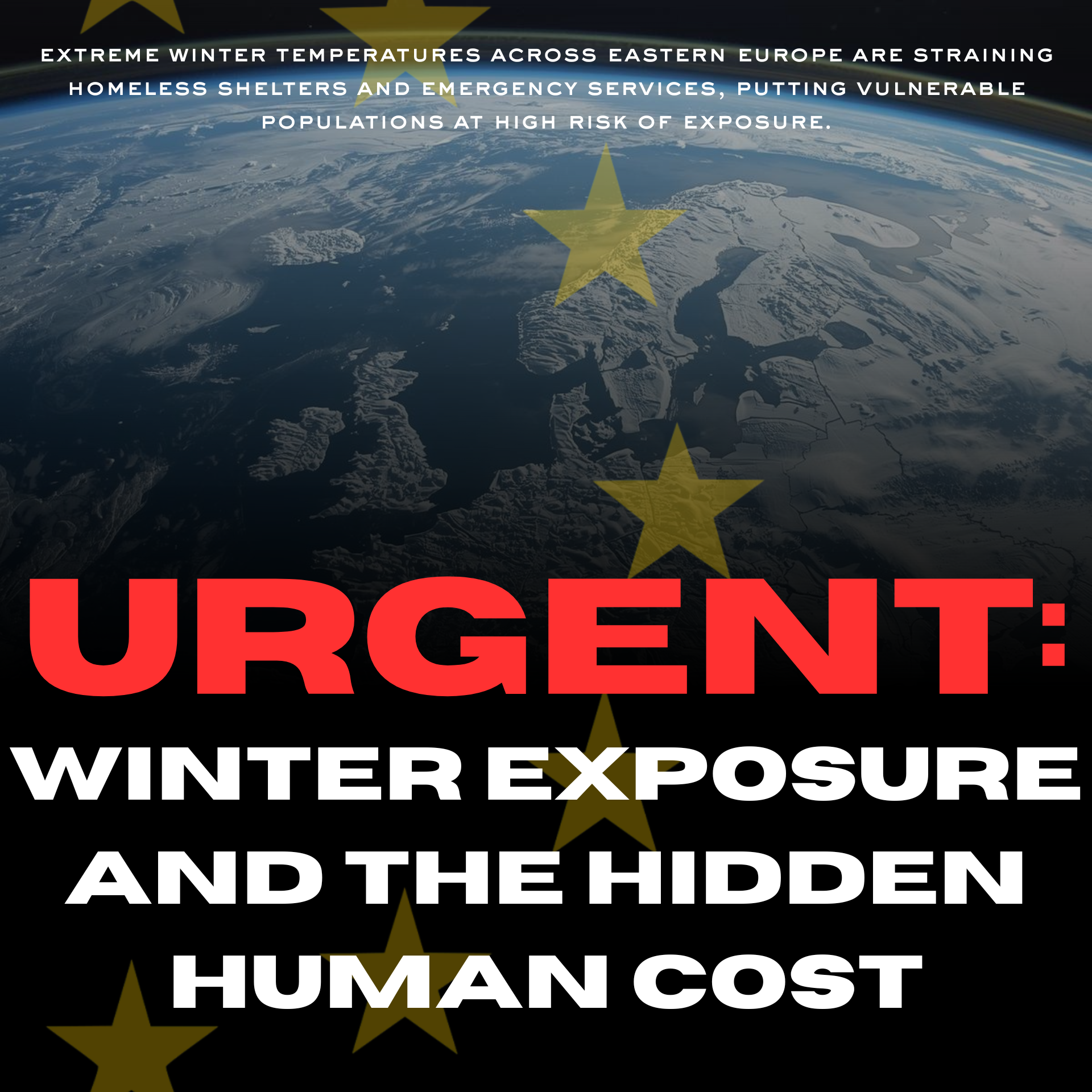 Severe Winter Cold Puts Thousands of Unhoused People at Risk Across Eastern Europe