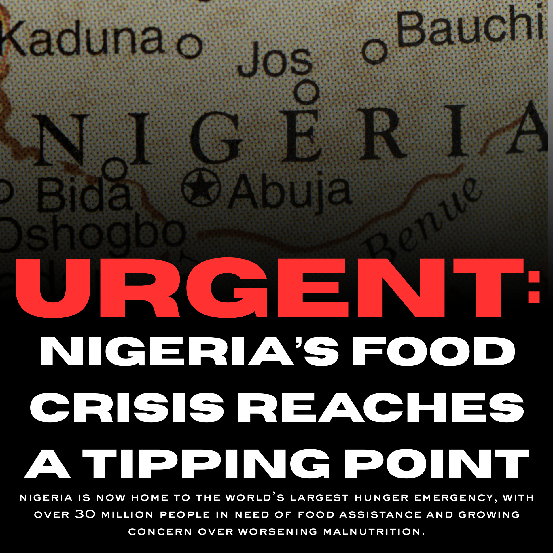 Nigeria Faces Worsening Hunger Crisis as Aid Cuts Deepen Emergency