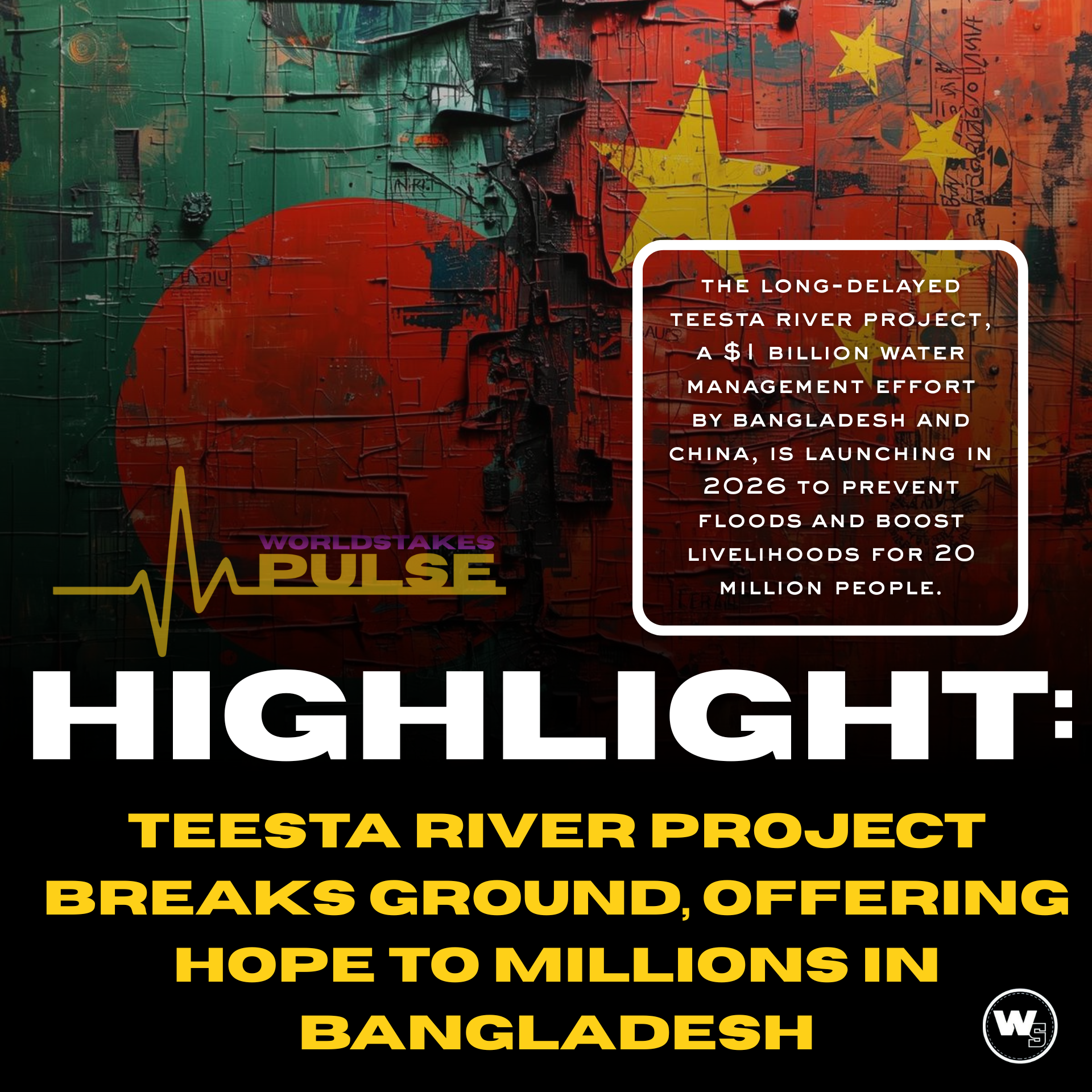 Bangladesh–China Teesta River Project Begins After Years of Delay