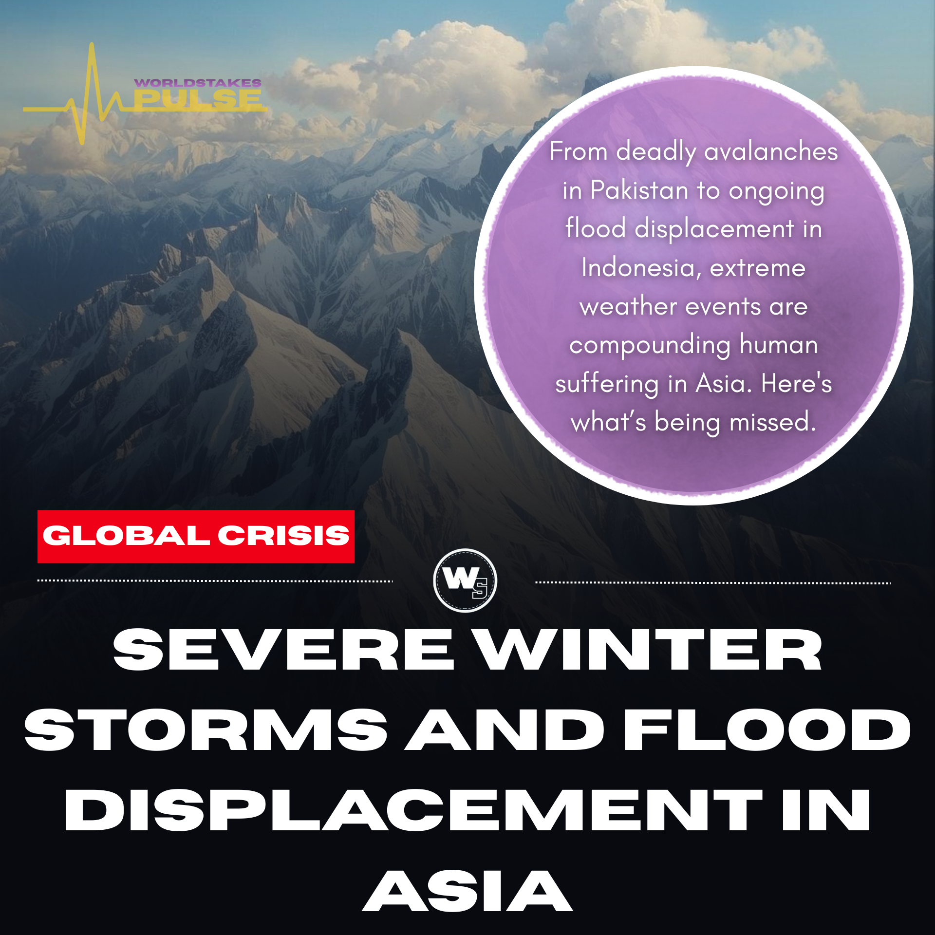 Winter Storms and Silent Displacement: Asia’s Deepening Climate Burdens