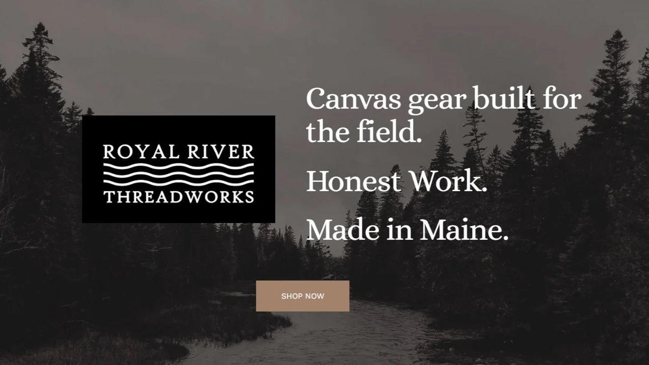 A new site for what we&rsquo;ve been building: gear made in Maine, built to last.

This launch marks the next phase of the brand, with new products already in the works.

[link in bio]

#madeinmaine #waxedcanvas #maineworkshop #gearbuilttoendure #her