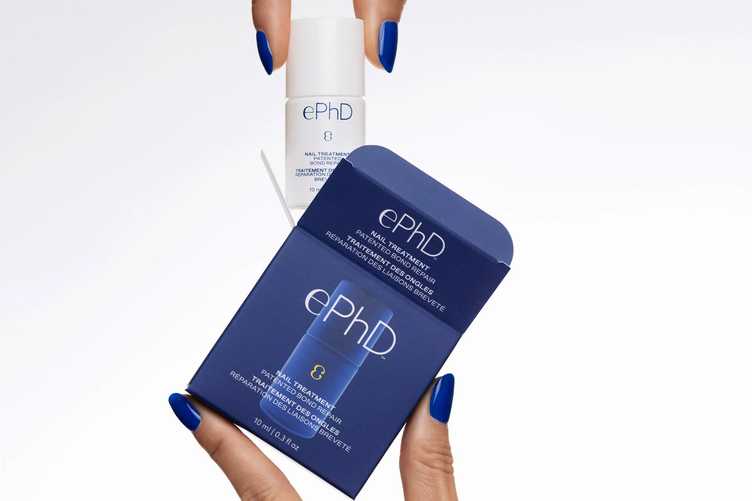 Image of EPHD product being taken out of box packaging.