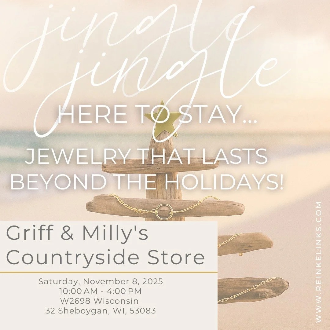 Oh deer, it&rsquo;s that time of year! 🦌🎄

We&rsquo;ll be at Griff &amp; Milly&rsquo;s Countryside Store this Saturday November 8th for a day full of sparkle, style, and holiday cheer.
Come get linked for the season &mdash; the perfect gift that ne