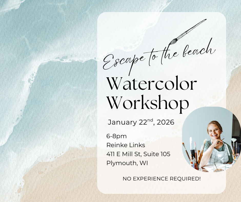 Escape to the Beach - Watercolor Workshop with Brittany from Living Water
