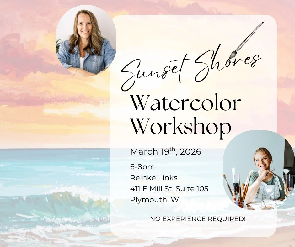 Sunset Shores - Watercolor Workshop