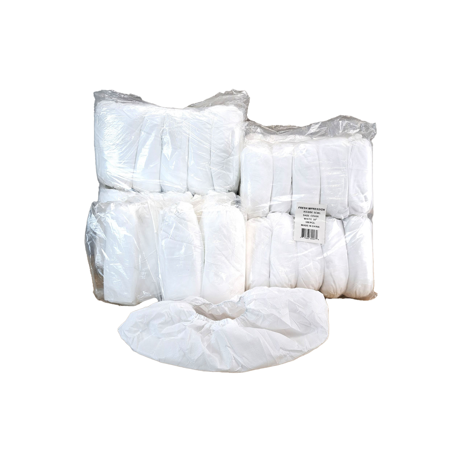 Fresh Impression Shoe Covers (White) • Universal Fit