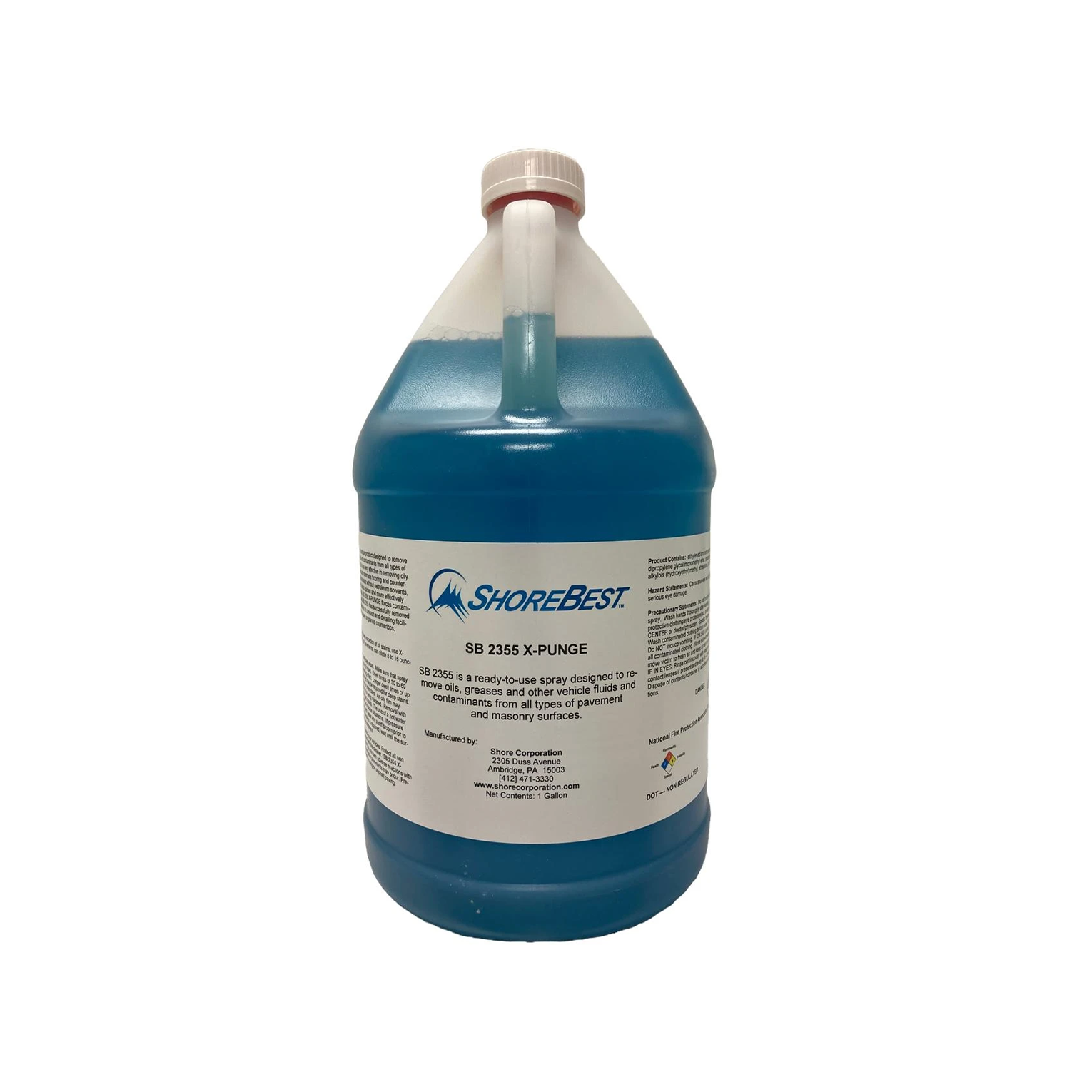 ShoreBest SB 2355 XPunge Oil Stain Remover • 1 gal.