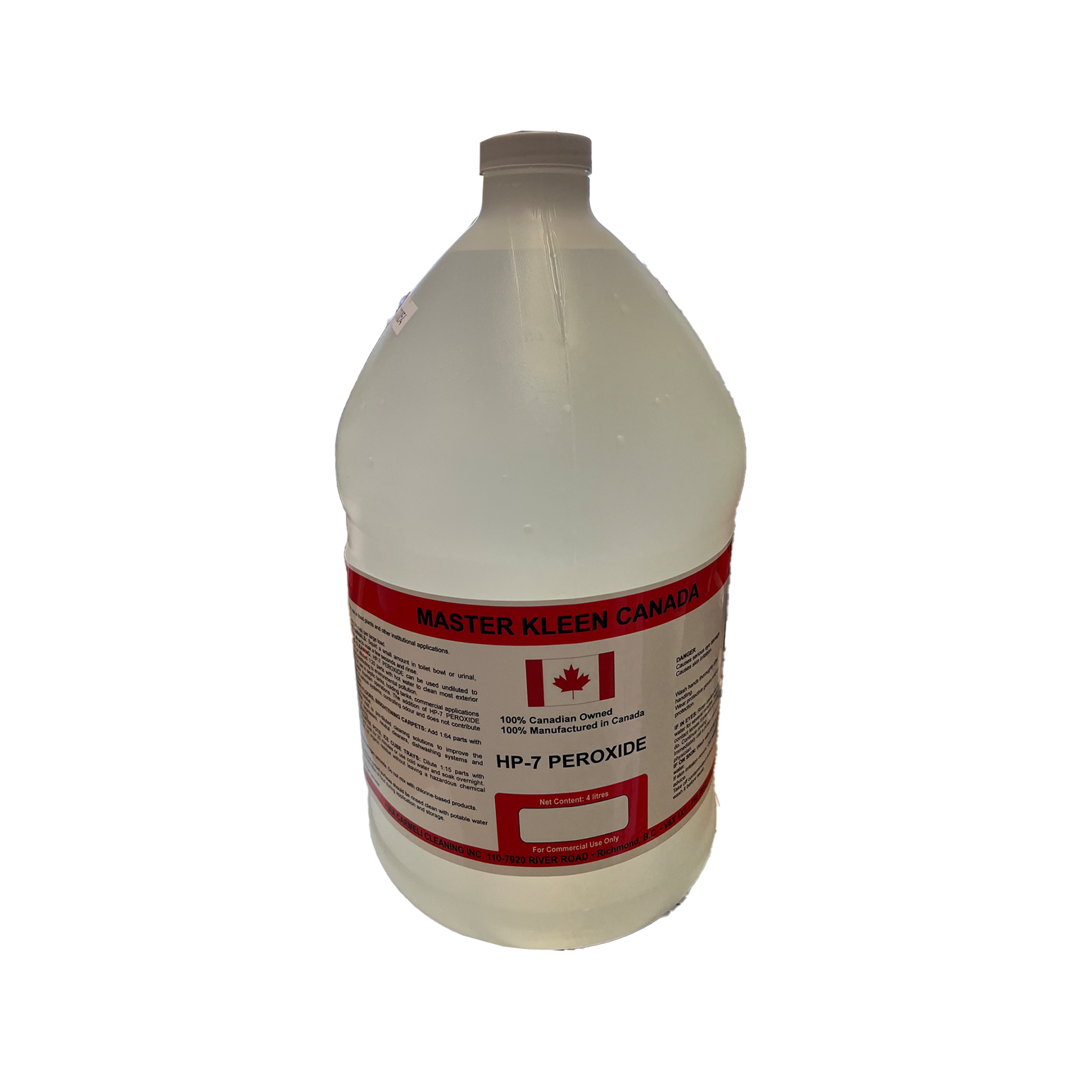 MasterKleen Canada HP-7 Peroxide • 4L