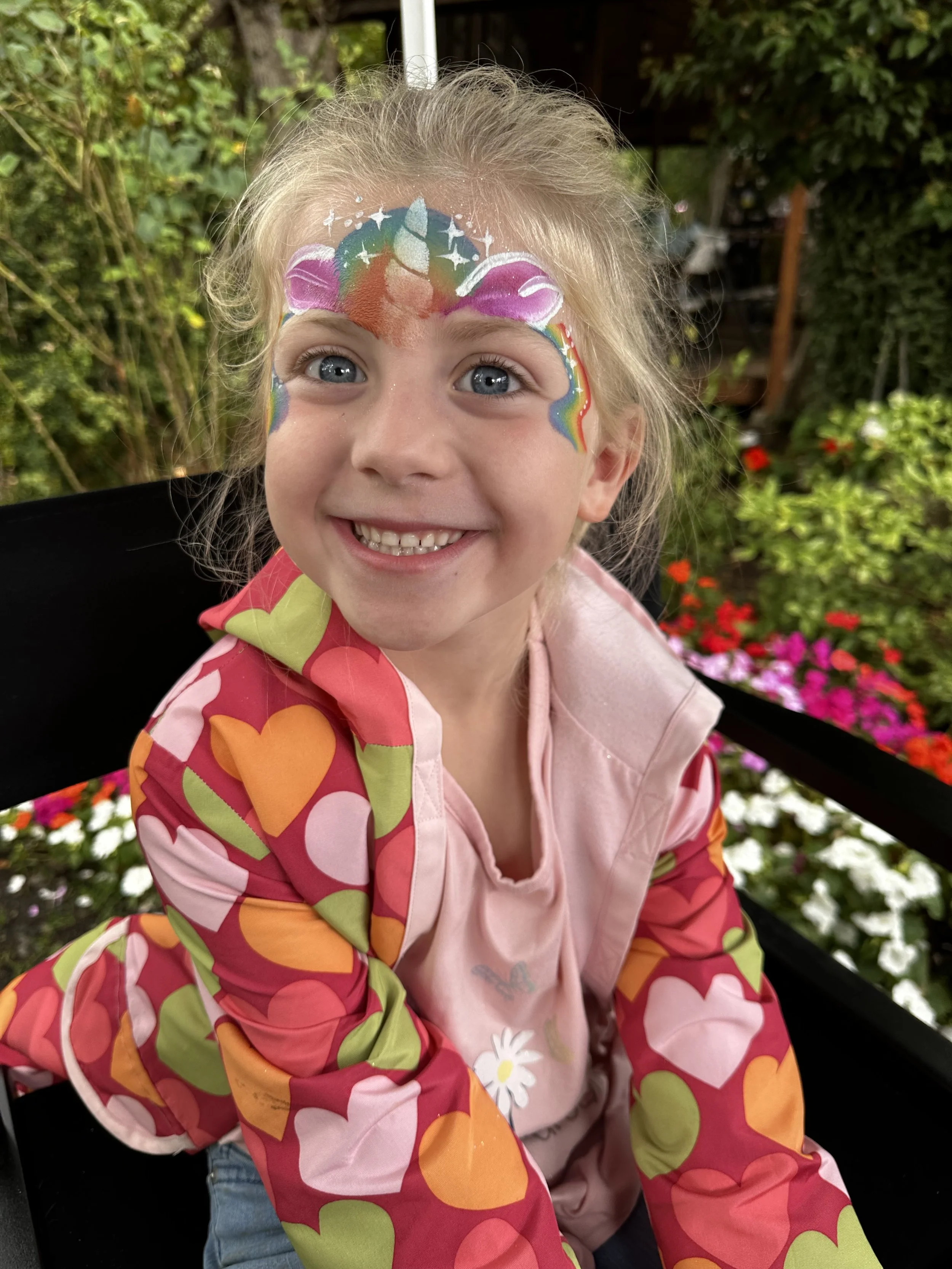 unicorn face painting eugene, Oregon