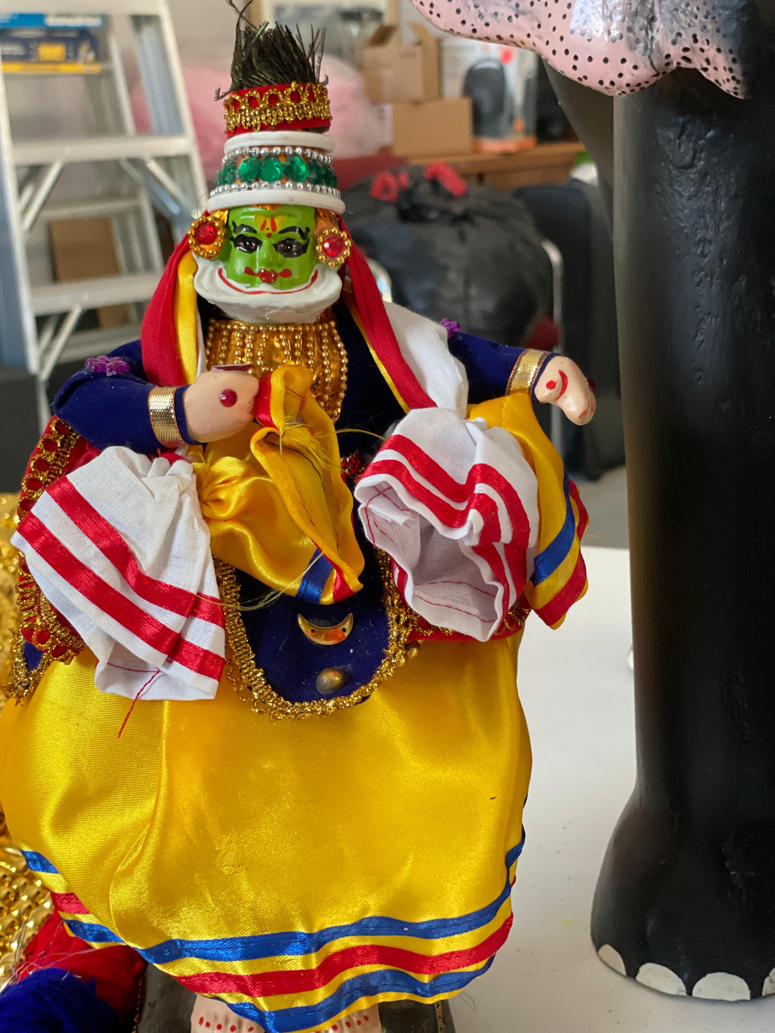 Traditional Kerala Kathakali Figurine