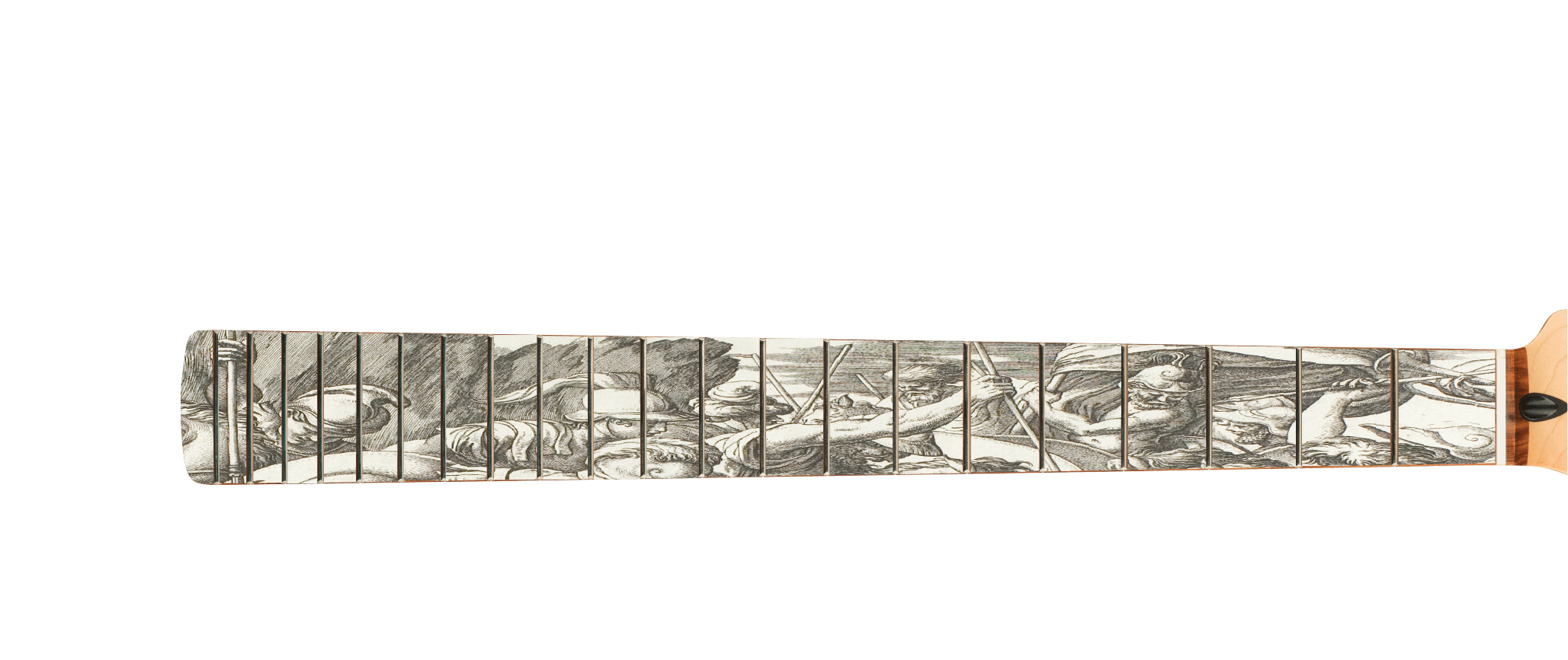 The Battle Around Shield and Lance – Fretboard Decal Set