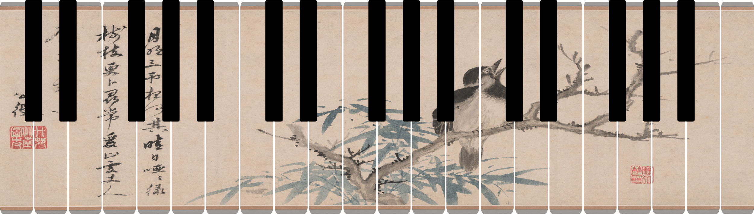 Pillars of the Country – Piano Key Decal Set
