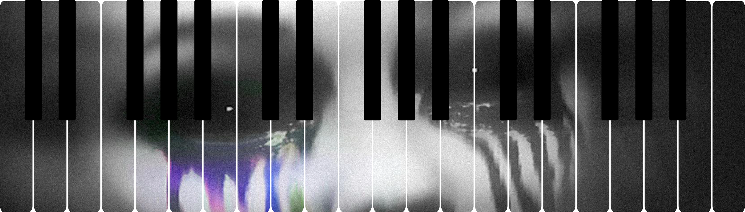 I See You - Piano Key Decal Set