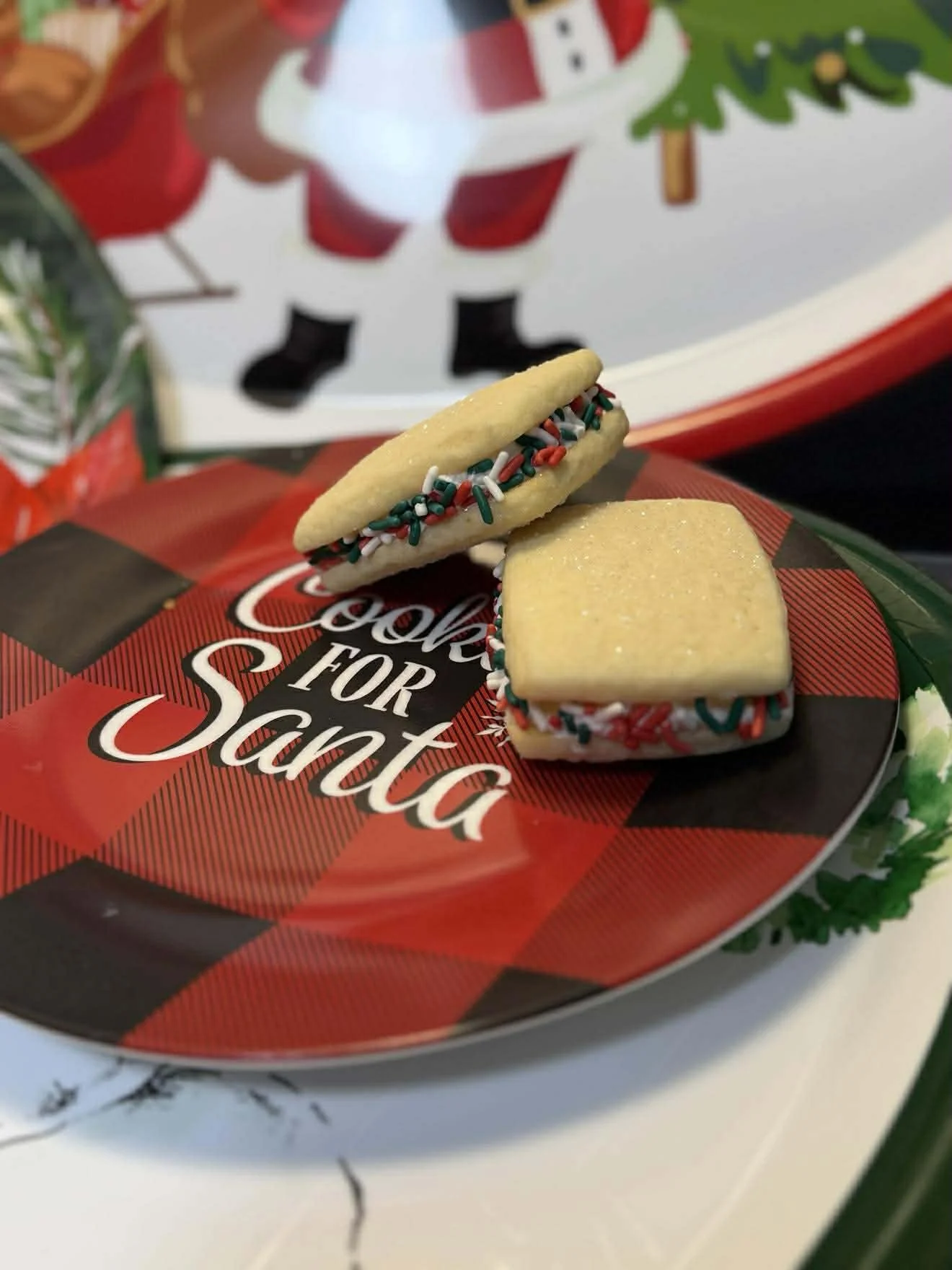 Peppermint Sandwich Cookies