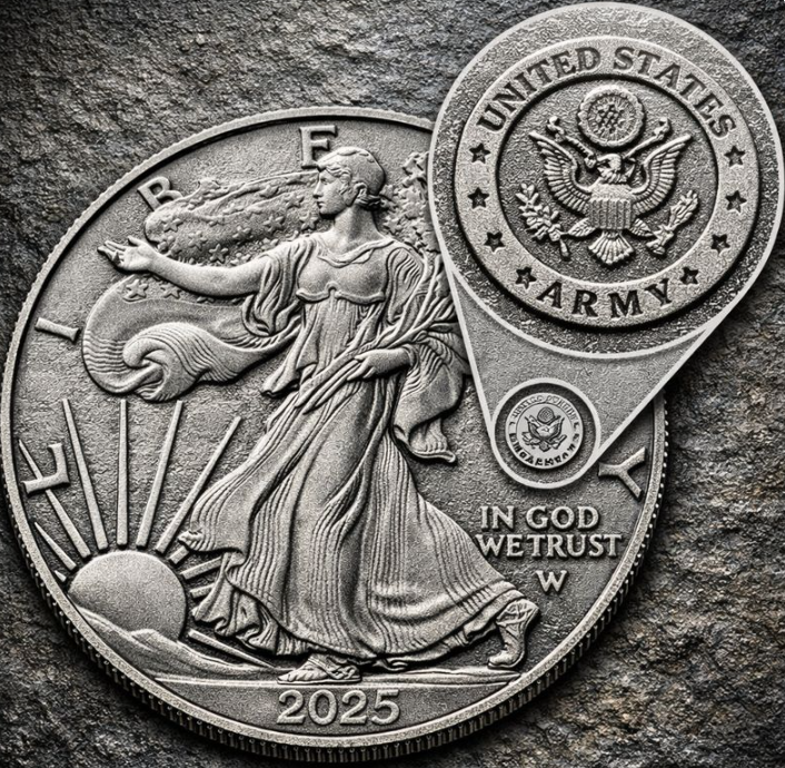 2025 Army 250 Coin a West Point favorite