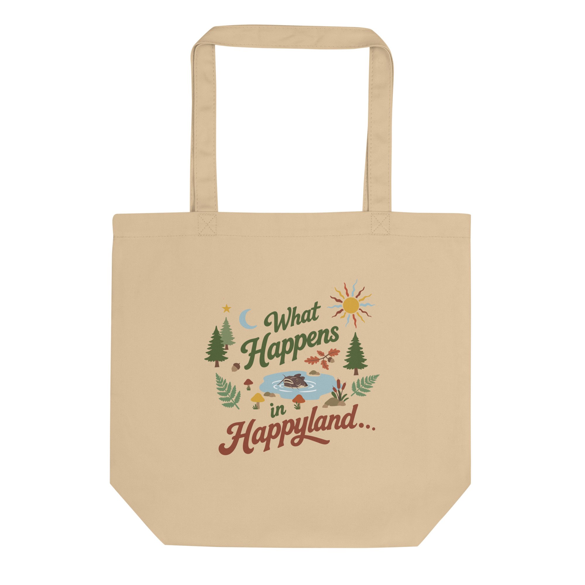 What Happens in Happyland | Eco Tote Bag