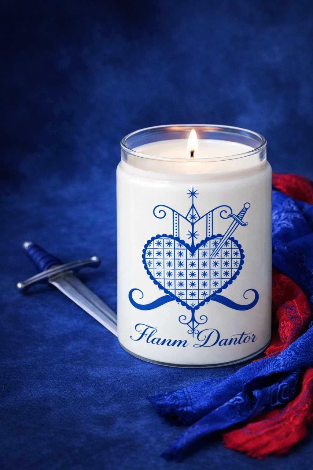 SYMBO-LUXE Dantor Patchouli Candle – 11 oz