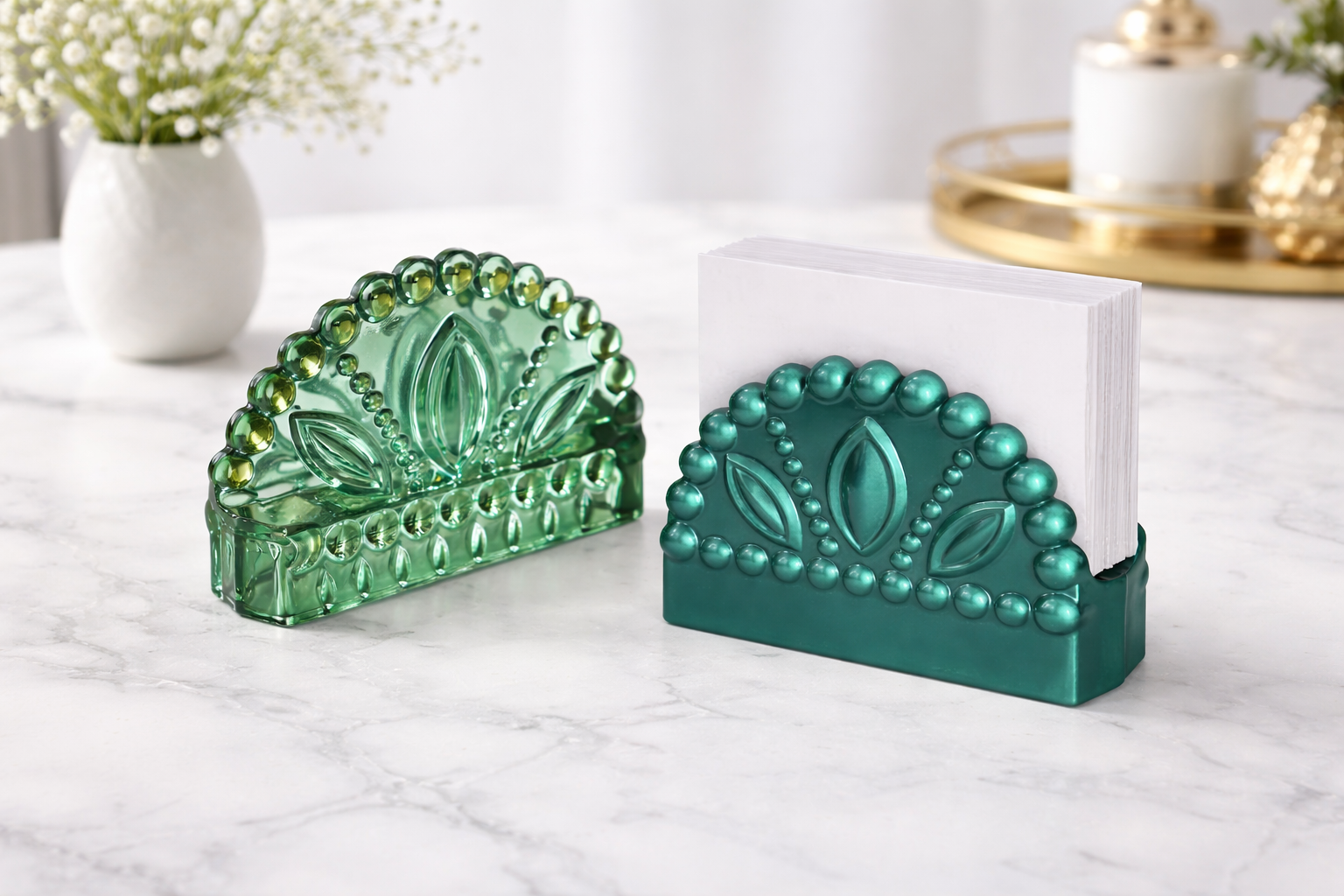 Elegant Resin Napkin Holder