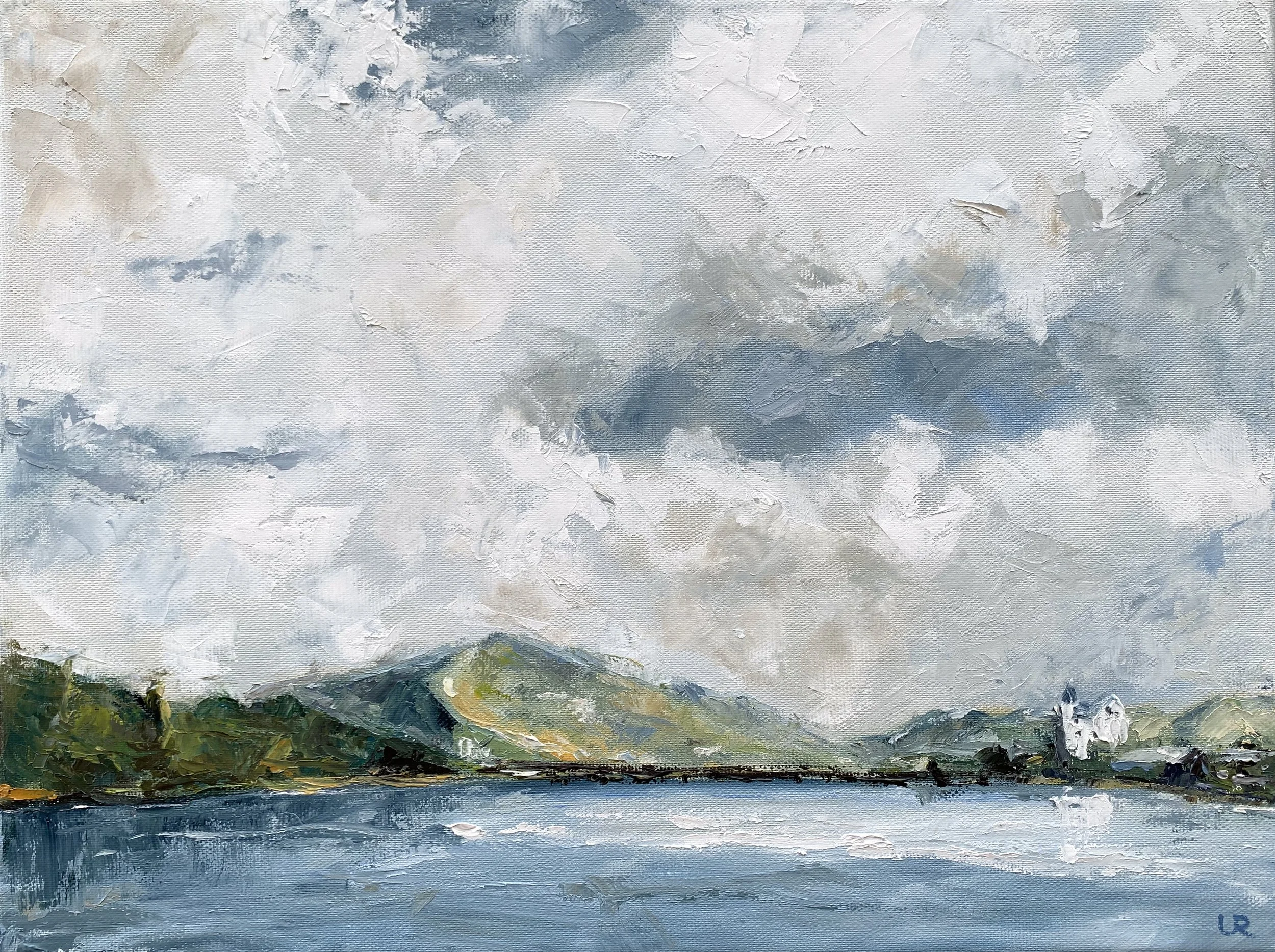 CAHERSIVEEN FERTHA RIVER · 40 x 30 cm · Oil on 3d canvas