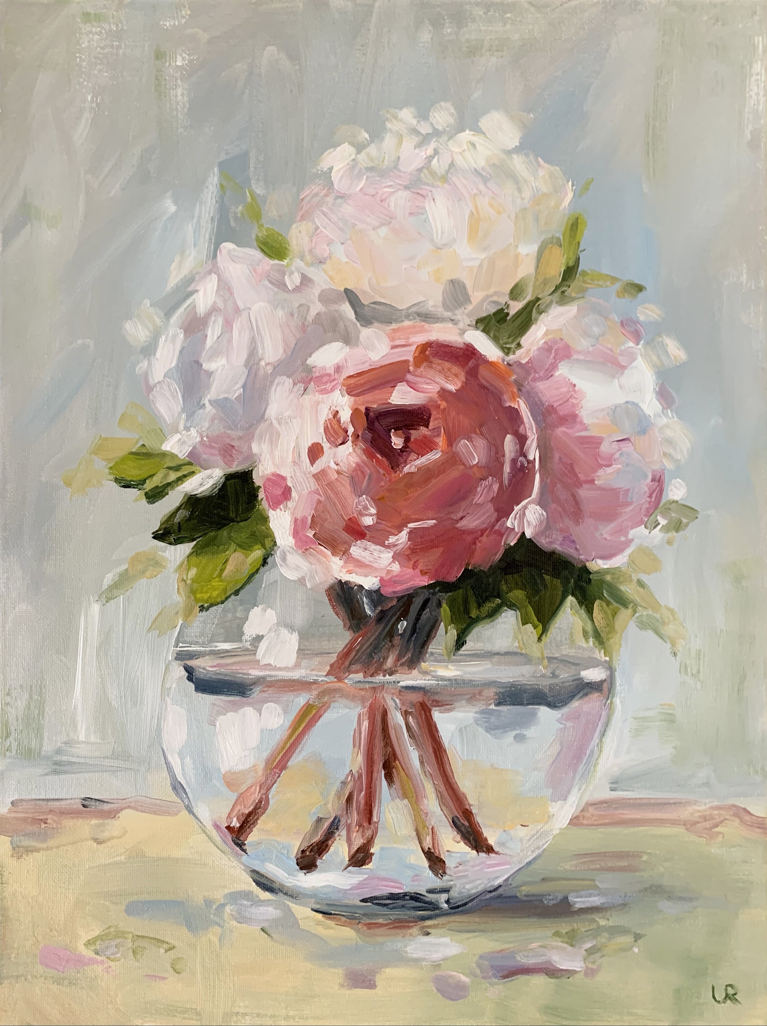 Four // 30 x 40 cm // Oil on 3d canvas