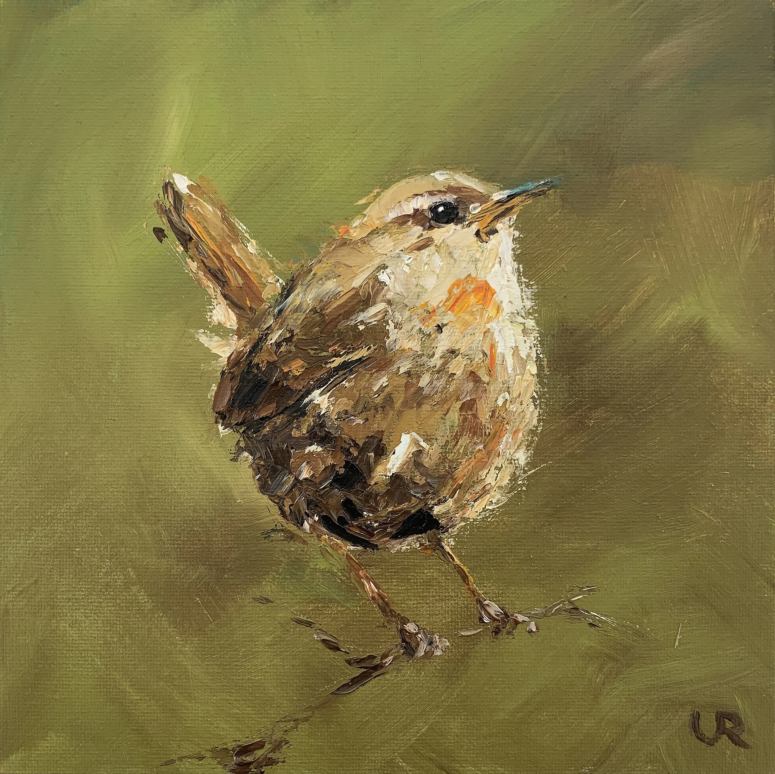 THE SPOT · 20 X 20 cm · Oil on artboard